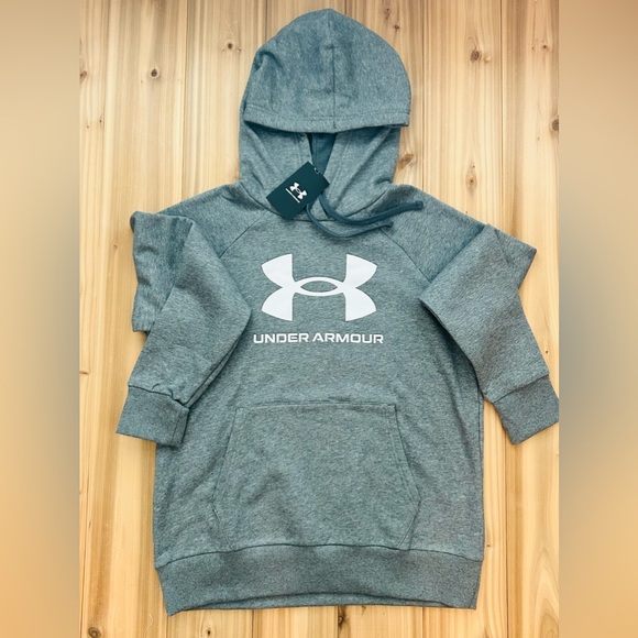 Under Armour Women's UA Rival Fleece Lockup Hoodie‎ Gray Size Small - Picture 11 of 14